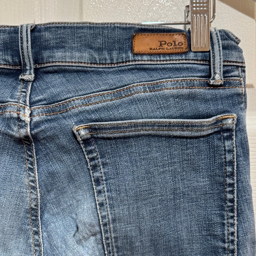 Ralph Lauren Girls’ Dark Blue Slim Jeans Size 29